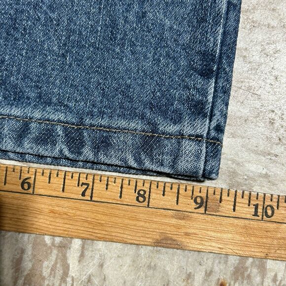 Wrangler Five Star Premium Jeans Regular Fit Dark Wash Men’s 48x30 NWT - Picture 3 of 8